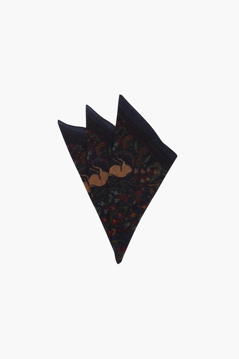 UNICORN 울 시누아즈리 패턴 스카프 BED140801